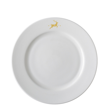 Assiette plate 28 cm Premium Platinum Line Merry Christmas