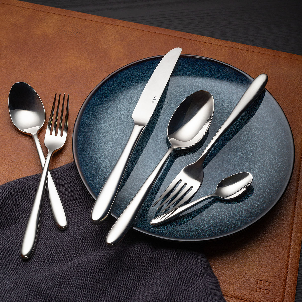 Ménagère 16 pièces - Turin Plaza en coffret magnétique