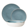 Ensemble de 18 assiettes - Gaya Elements Glacial Ice North