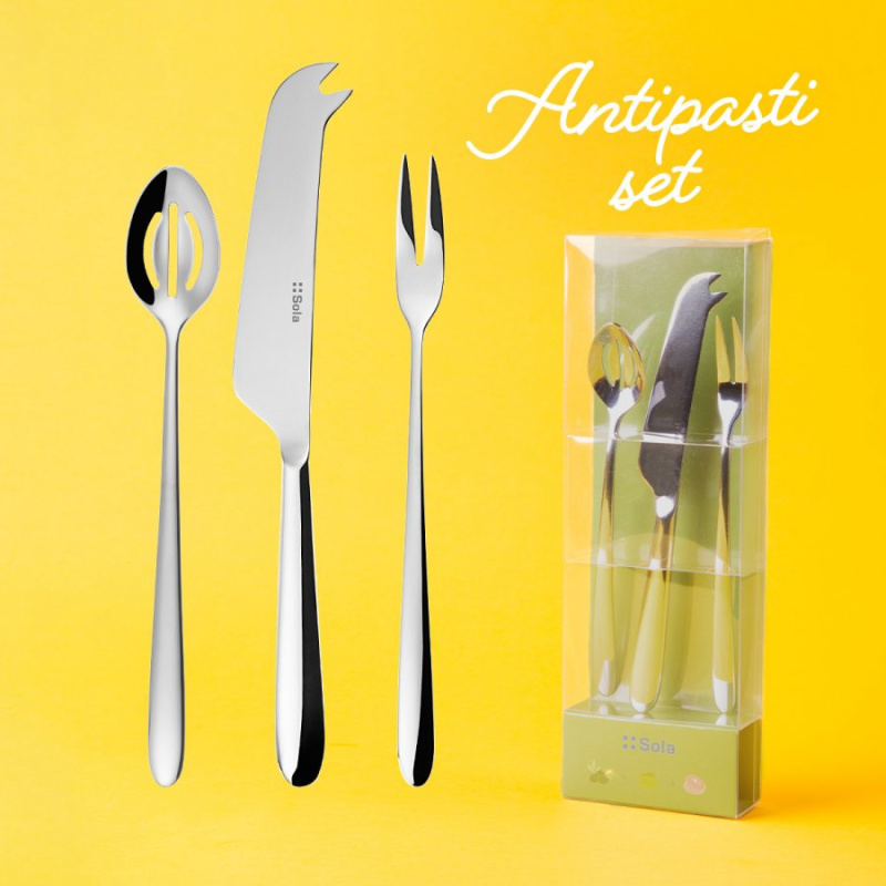 Set Antipasti 3 pièces – Alpha brillant