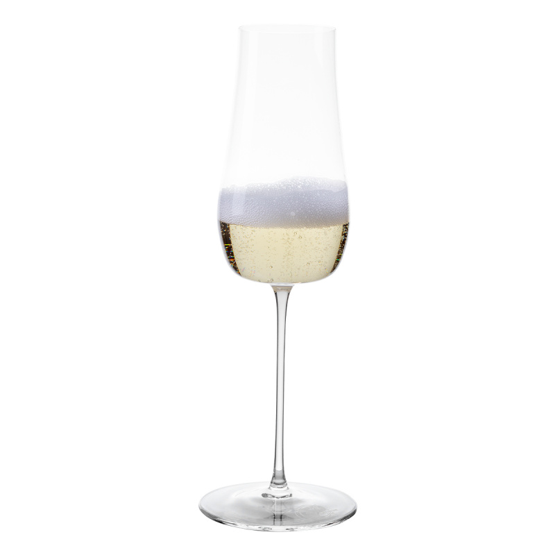 Flûtes à champagne 220 ml lot de 2 – Green Wave Platinum Line Lunasol II