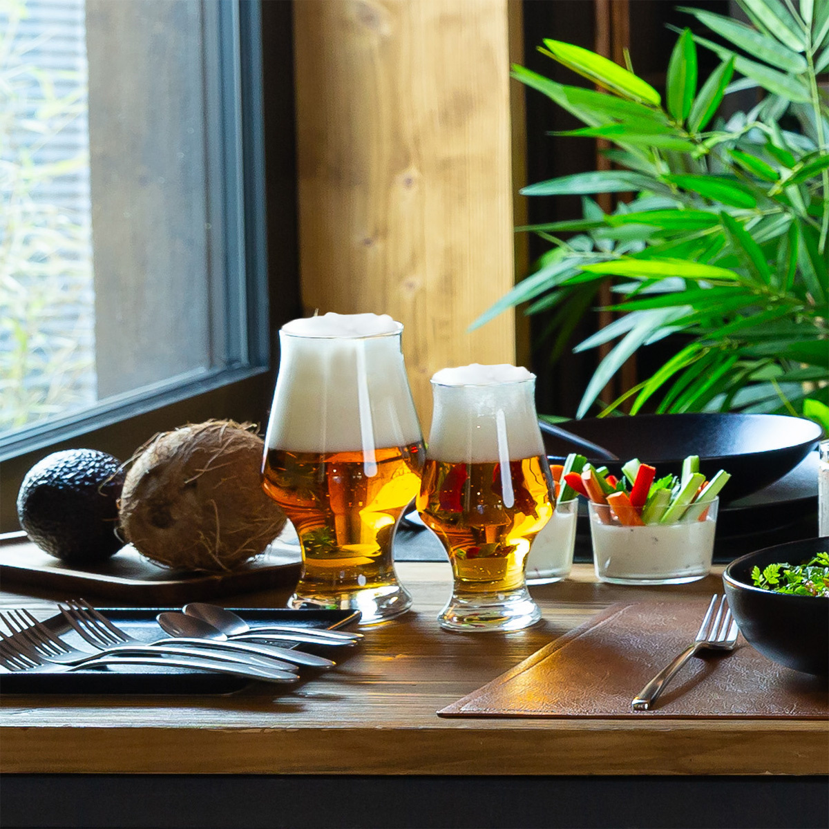 Verres à bière 300 ml set de 4 - Univers Glas Lunasol