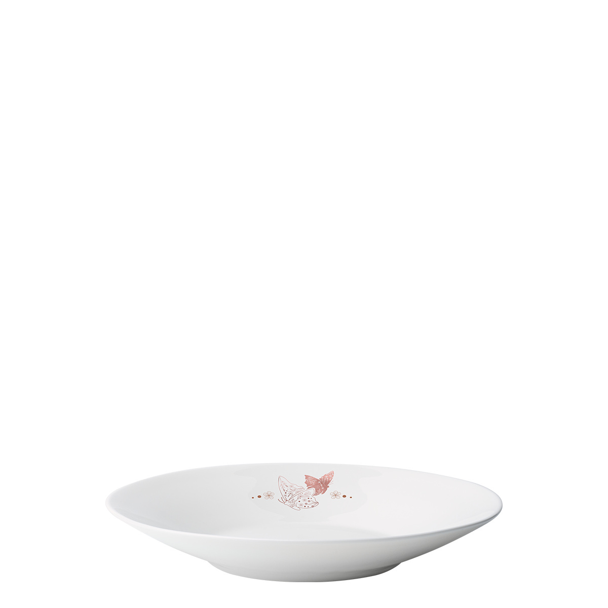 Assiette creuse Butterfly 22 cm | Premium Platinum Easter