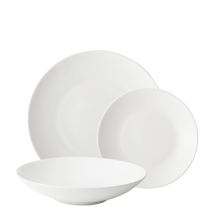 Service en porcelaine 12 pièces | Premium Platinum Line