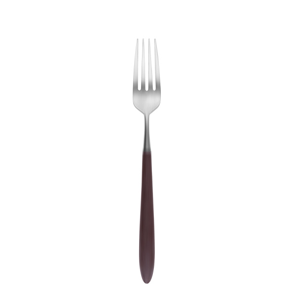 Fourchette à dessert – GAYA Exeter manche taupe mat
