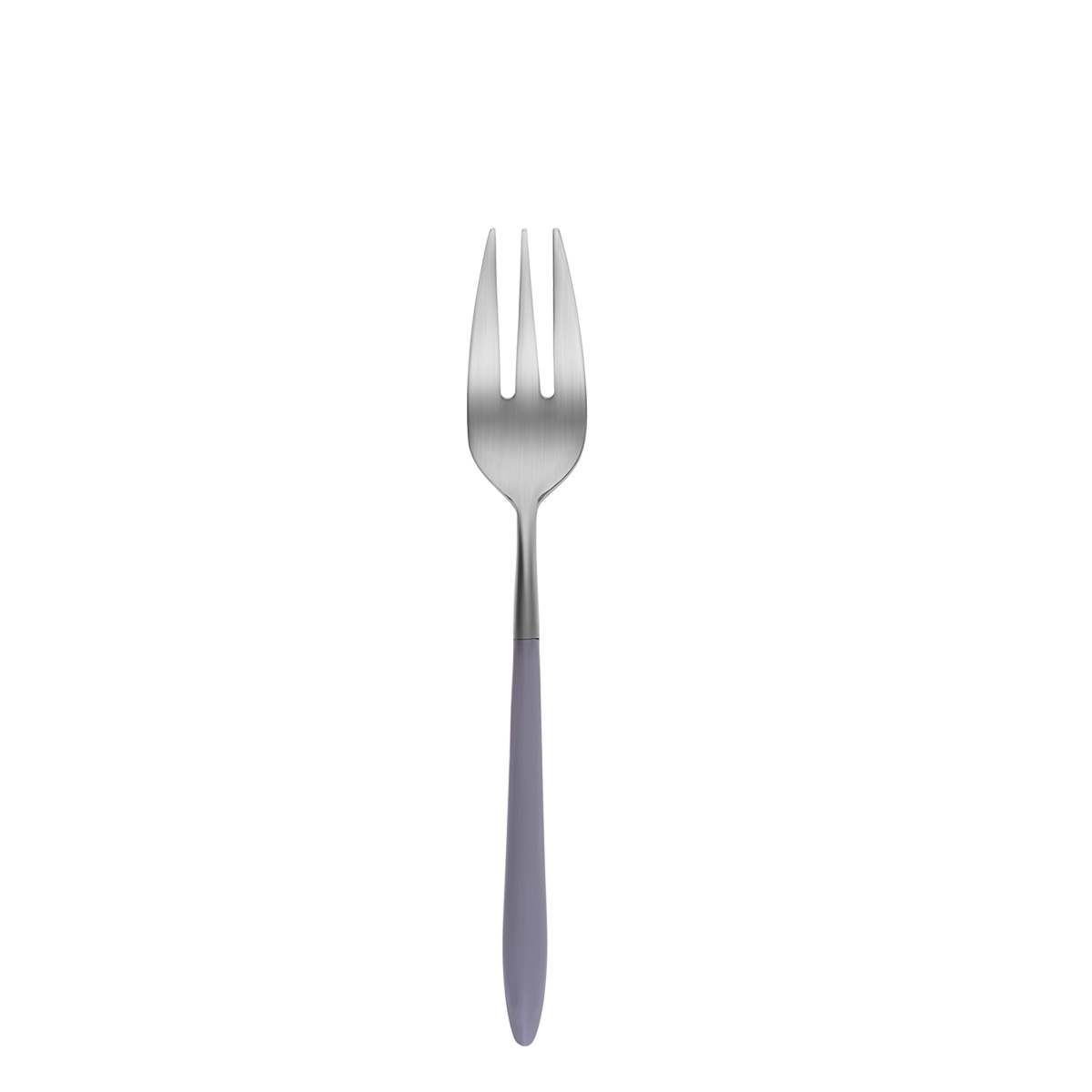 Fourchette à gâteau – GAYA Exeter manche gris clair mat