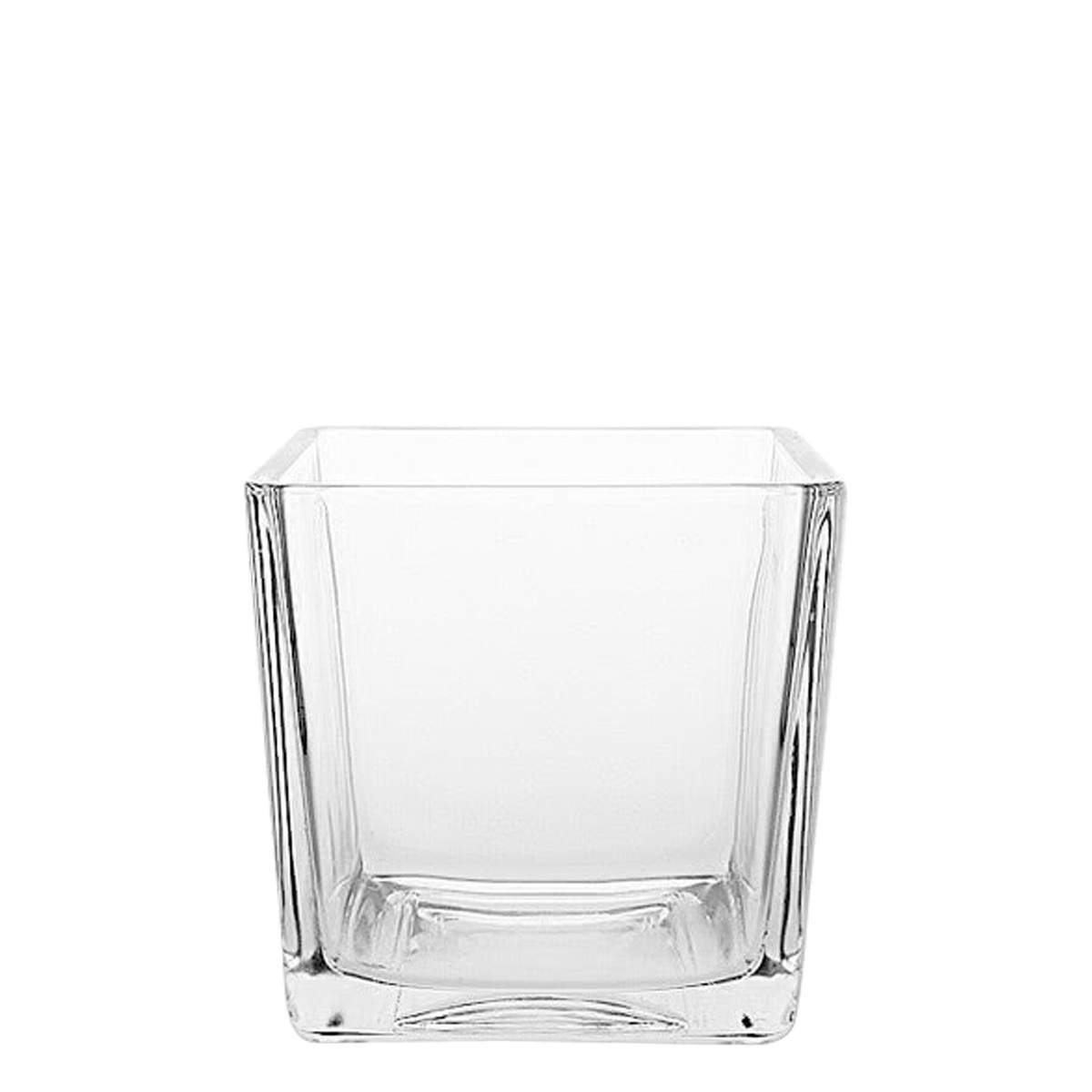 Vase Quadro 15 x 15 x 15 cm — Basic Glass