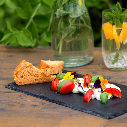 Plateau en ardoise 32,5 x 17,6 cm - Gaya
