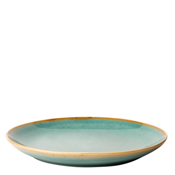 Assiette plate Sand turquoise 28 cm – Gaya