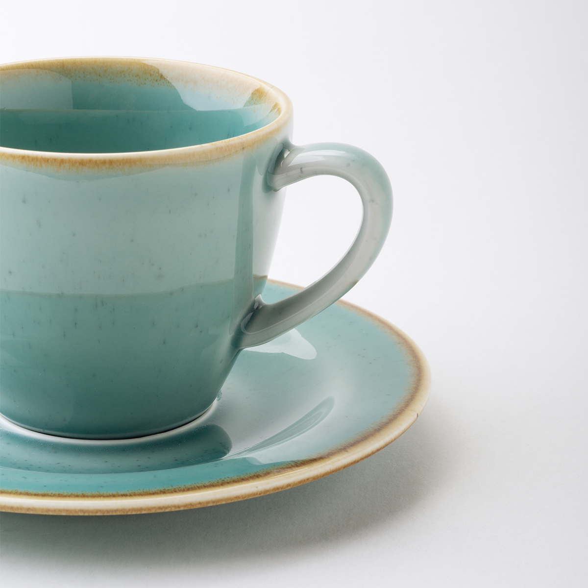 Service en porcelaine 30 pièces – Sand turquoise – Gaya