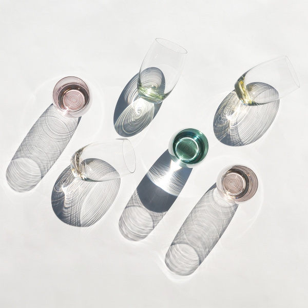 Verres Tumbler 460 ml fond coloré 6 pcs | Optima