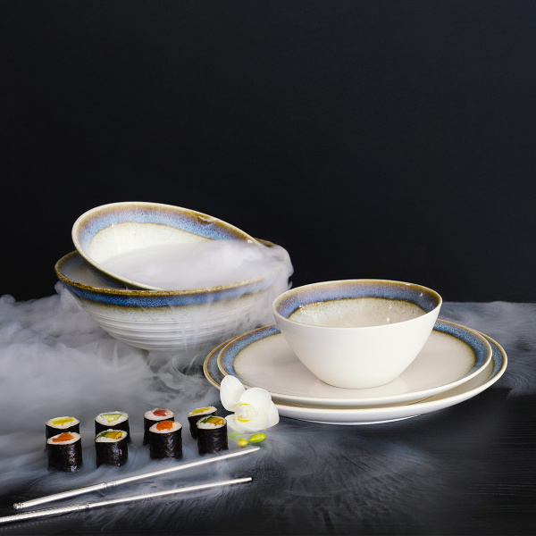 Assiette plate Coupe 25,4 cm | Gaya Atelier Silom