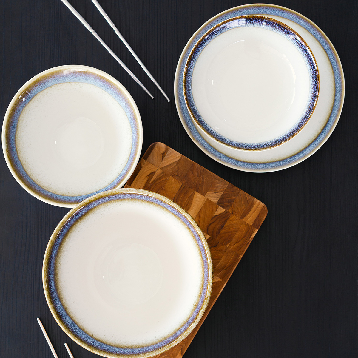 Assiette plate Coupe 25,4 cm | Gaya Atelier Silom
