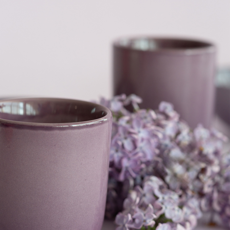 Tasse sans anse 300 ml | Gaya Solatelier Aubergine