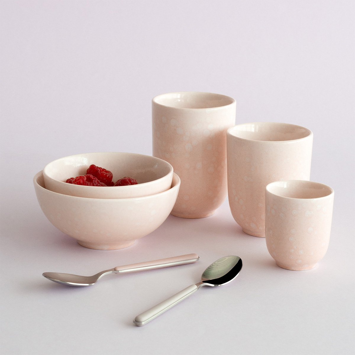 Bol ø 12,5 cm | Gaya Solatelier Rose Crystal