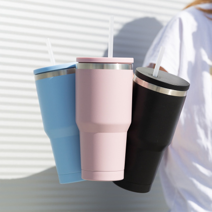 Gobelet isotherme To Go Cup by Sola - vieux rose mat