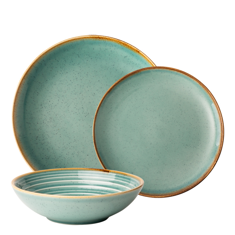 Gaya Sable Turquoise - Set de 18 pcs.