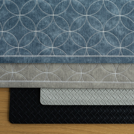 Set de table Braid noir 45×32 cm | Elements Ambiente
