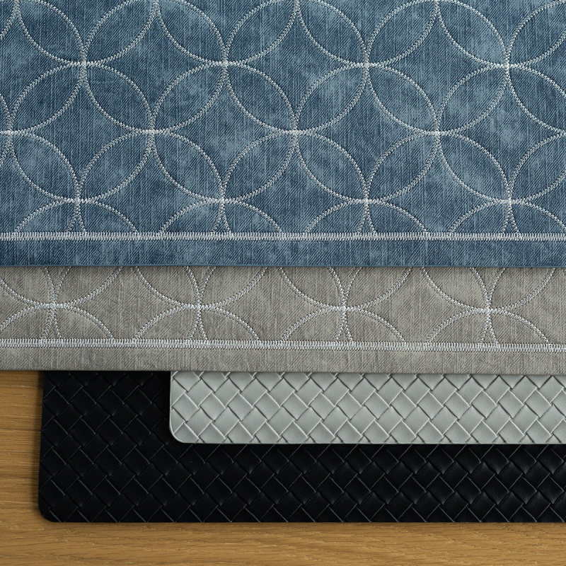 Set de table Braid noir 45×32 cm | Elements Ambiente