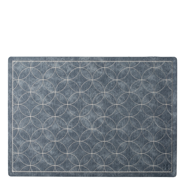 Set de table Stitch gris 45×32 cm | Elements Ambiente