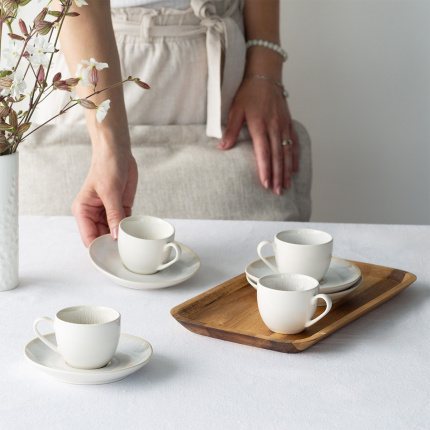 Soucoupe à mokka 12,5 cm | Gaya Elements North
