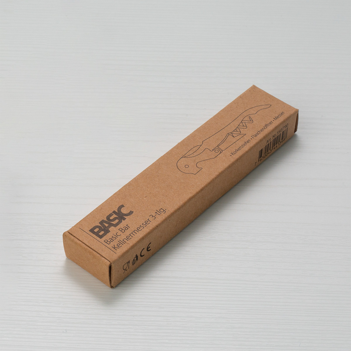 Tire-bouchon de sommelier en acier inoxydable