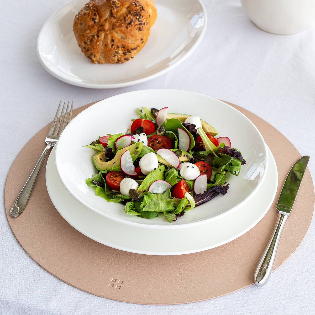 Assiette à pâtes 25 cm - Premium Platinum Line