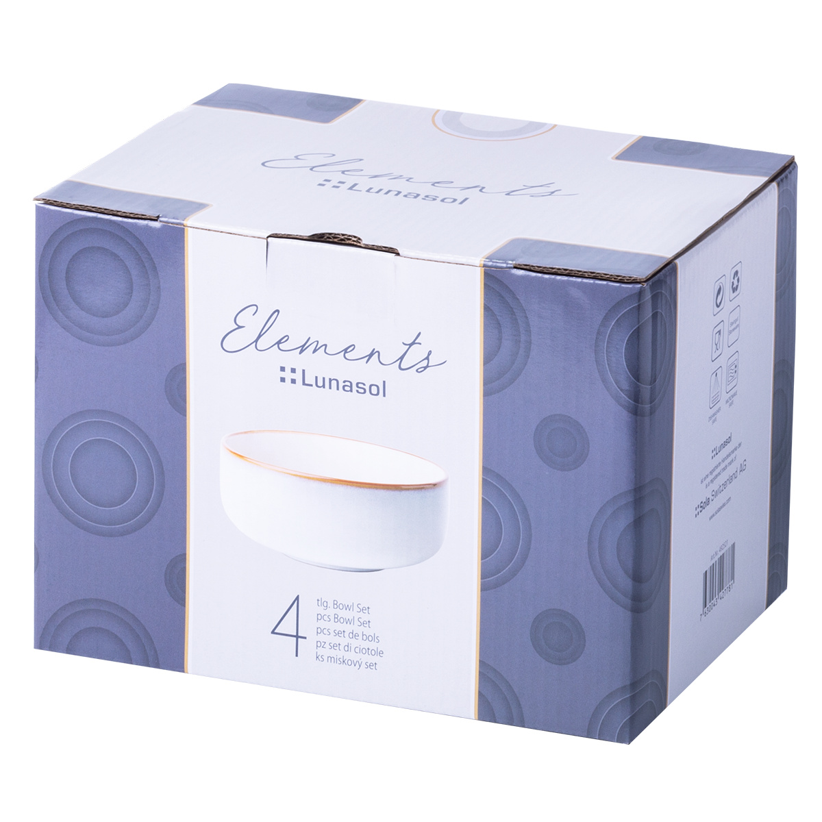 Set de 4 bols en céramique – Elements Day