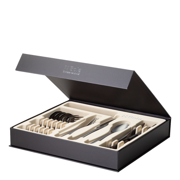 Set de couverts 16 pcs – Samara PVD Champagne noir