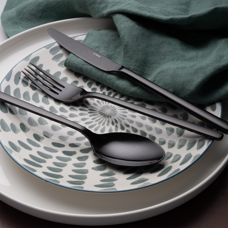 Set de couverts 16 pcs – Samara PVD Champagne noir