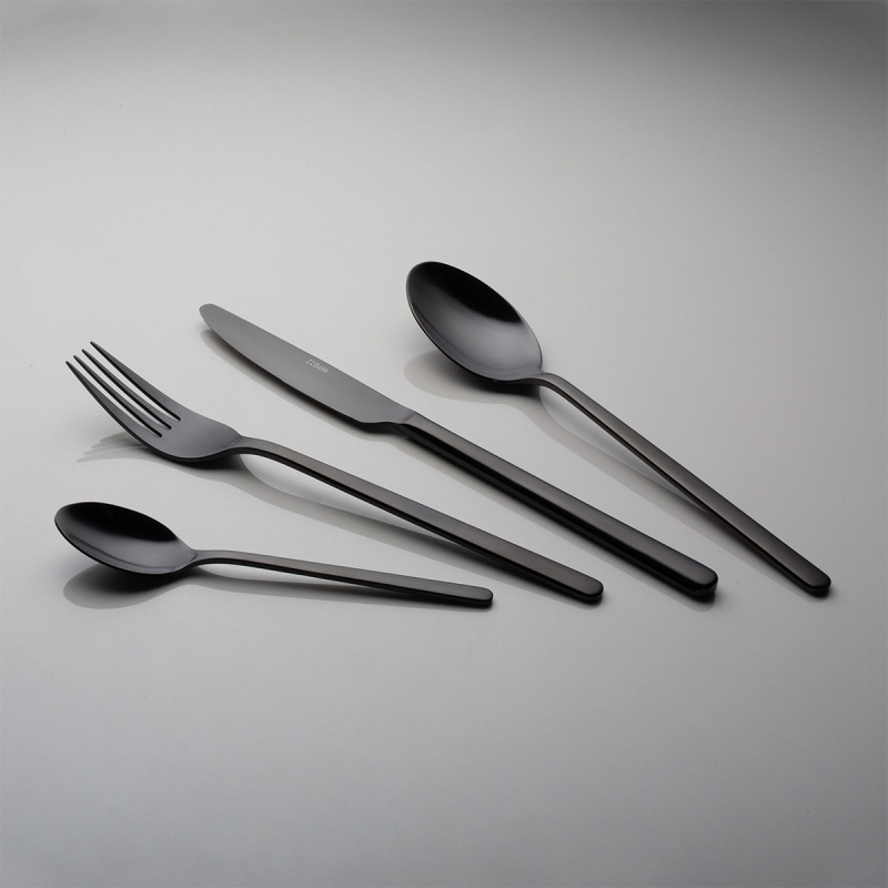 Set de couverts 16 pcs – Samara PVD Champagne noir