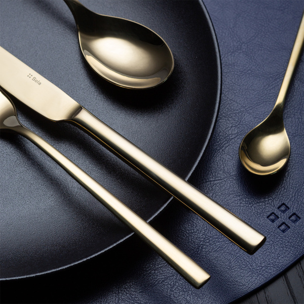Ménagère 16 pièces – Living PVD Champagne polie