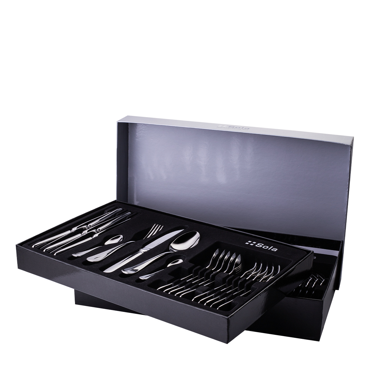 Set de couverts 60 pcs manche plein – Baguette Gastro