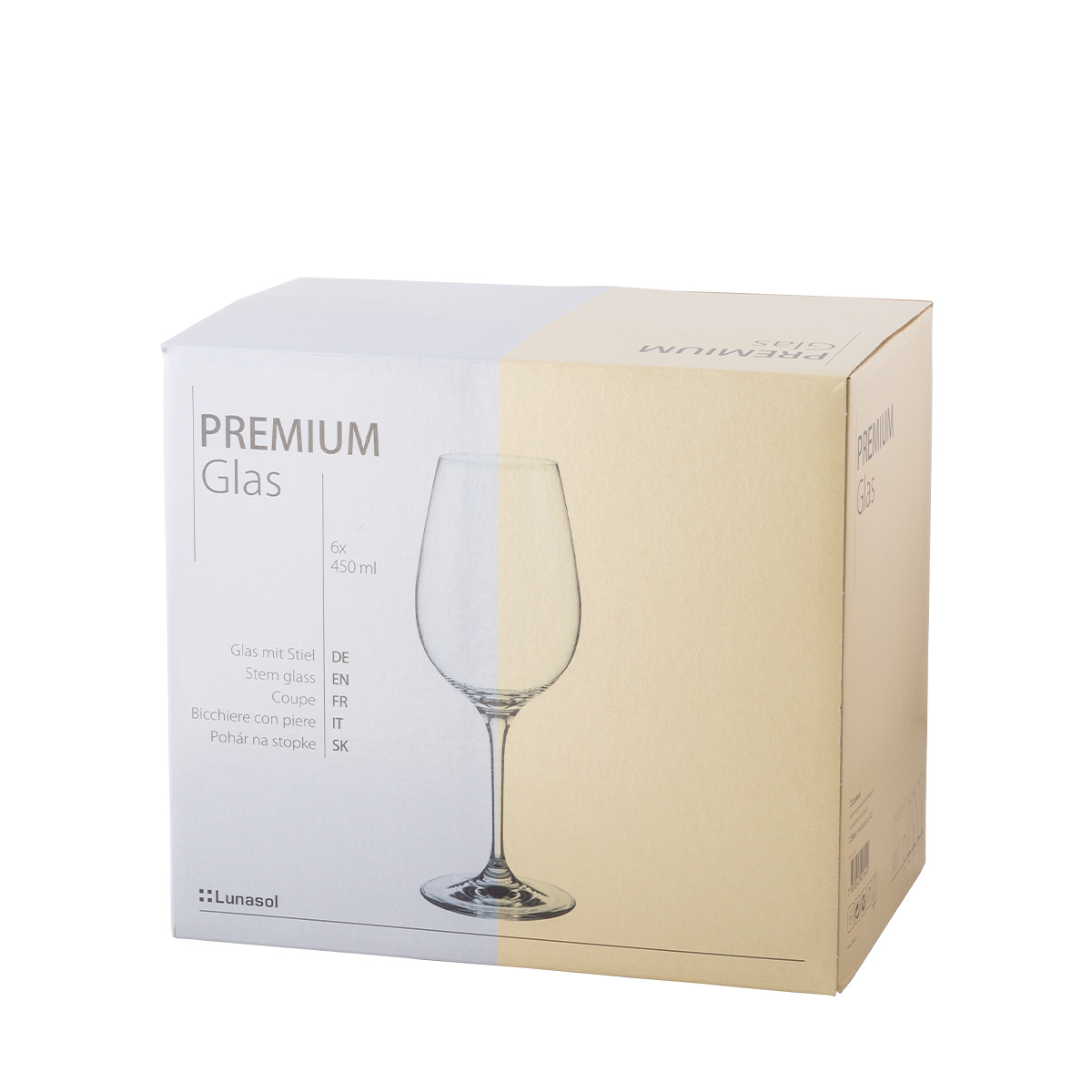 Verres Chianti Zinfandel 450 ml set de 6 - Premium Glas Crystal