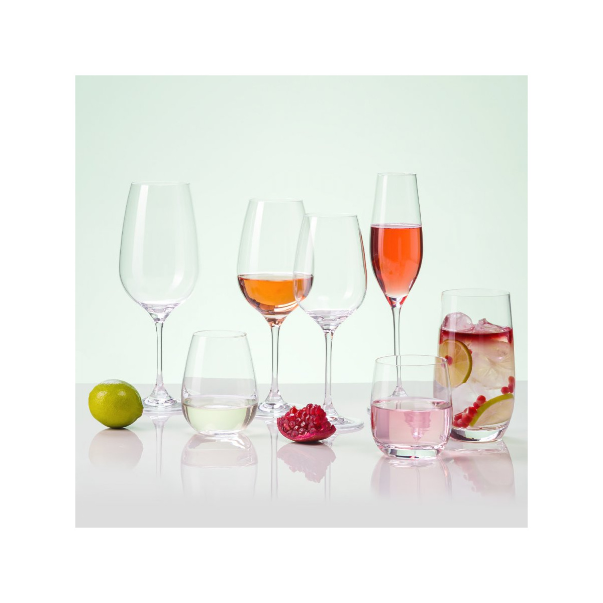 Verres Chianti Zinfandel 450 ml set de 6 - Premium Glas Crystal
