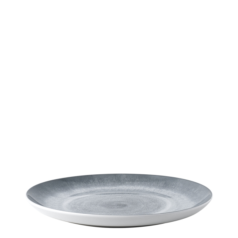 Set d'assiettes en céramique 12 pièces - Elements Vulcano