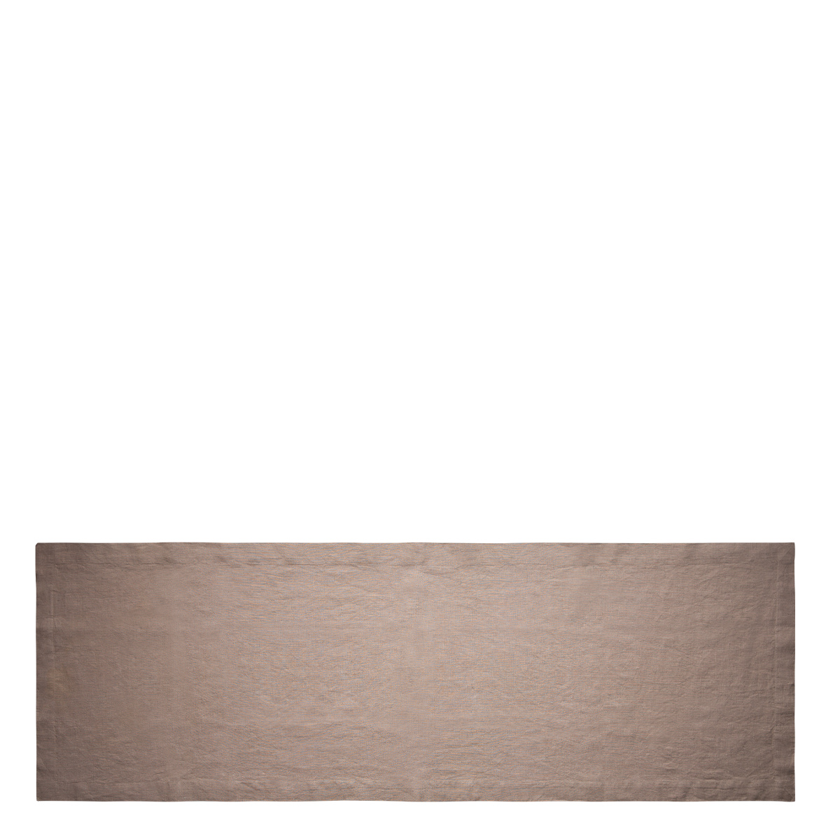 Chemin de table en lin bronze 50 x 140 cm - Gaya Ambiente