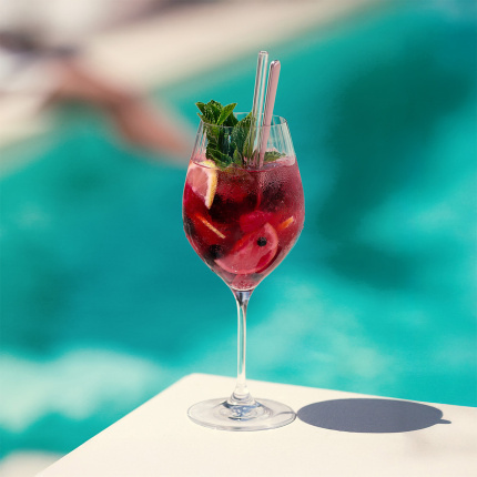 Verres à vin rouge 570 ml lot de 6 - Optima Line Glas Lunasol