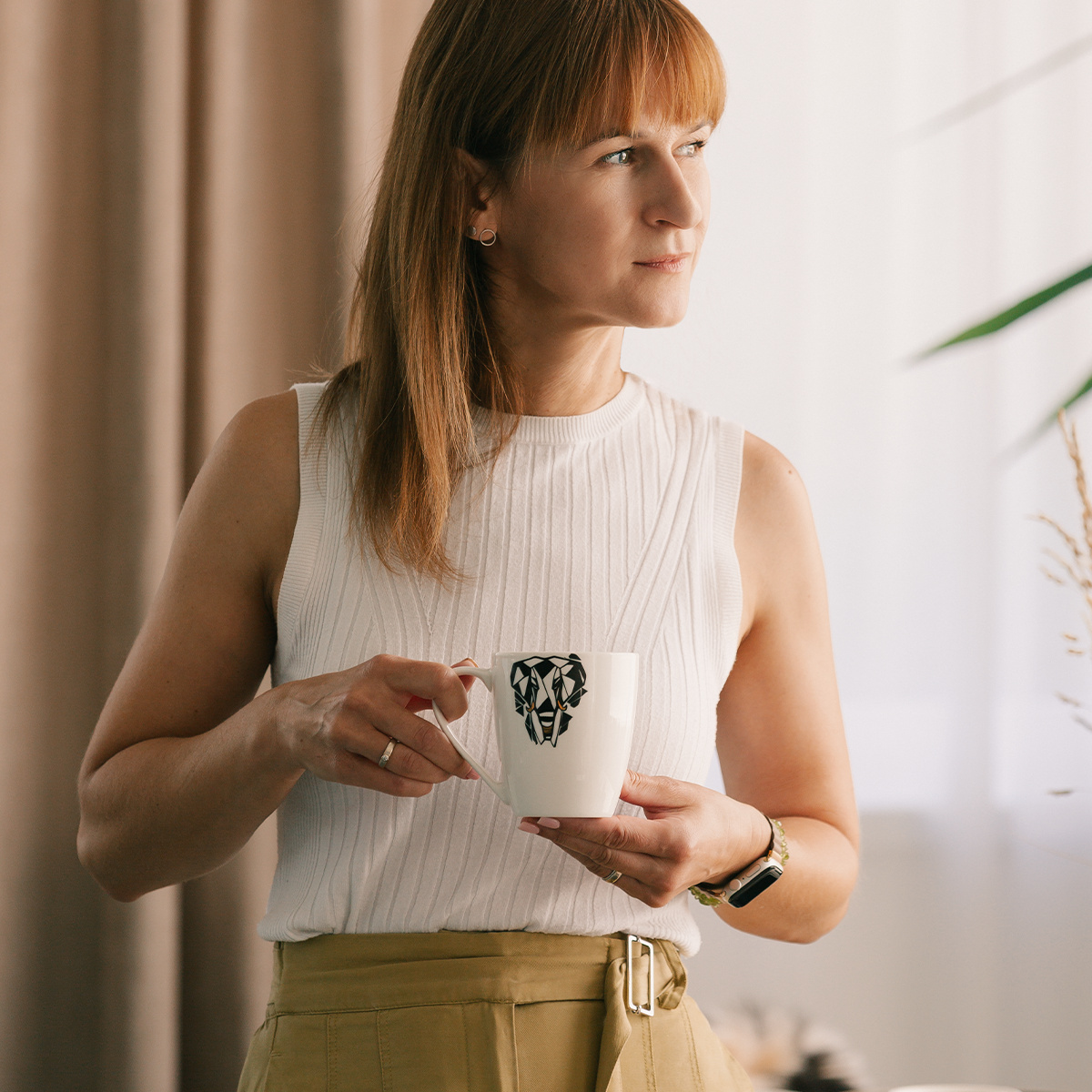 Tasse 360 ml Éléphant | Flow Solatelier Africa