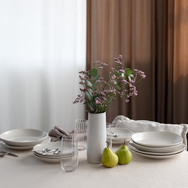 Assiettes creuses Coupe 25 cm 4 pcs | Elements North