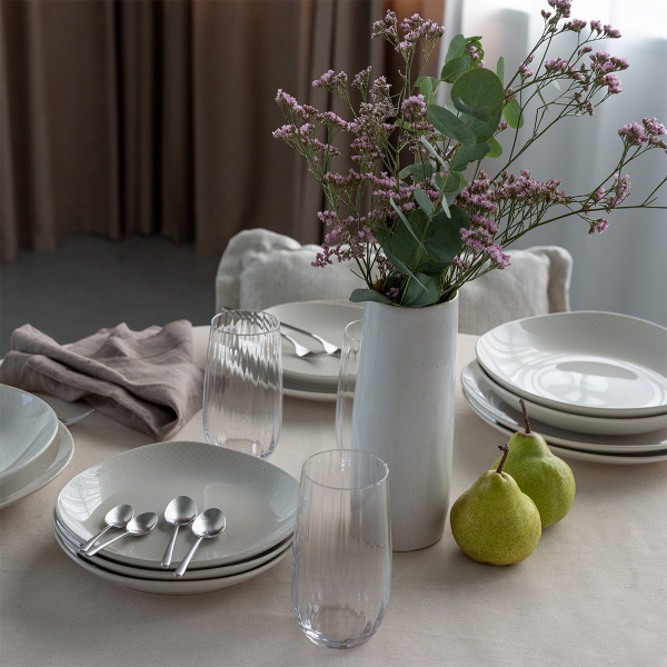 Assiettes creuses Coupe 25 cm 4 pcs | Elements North