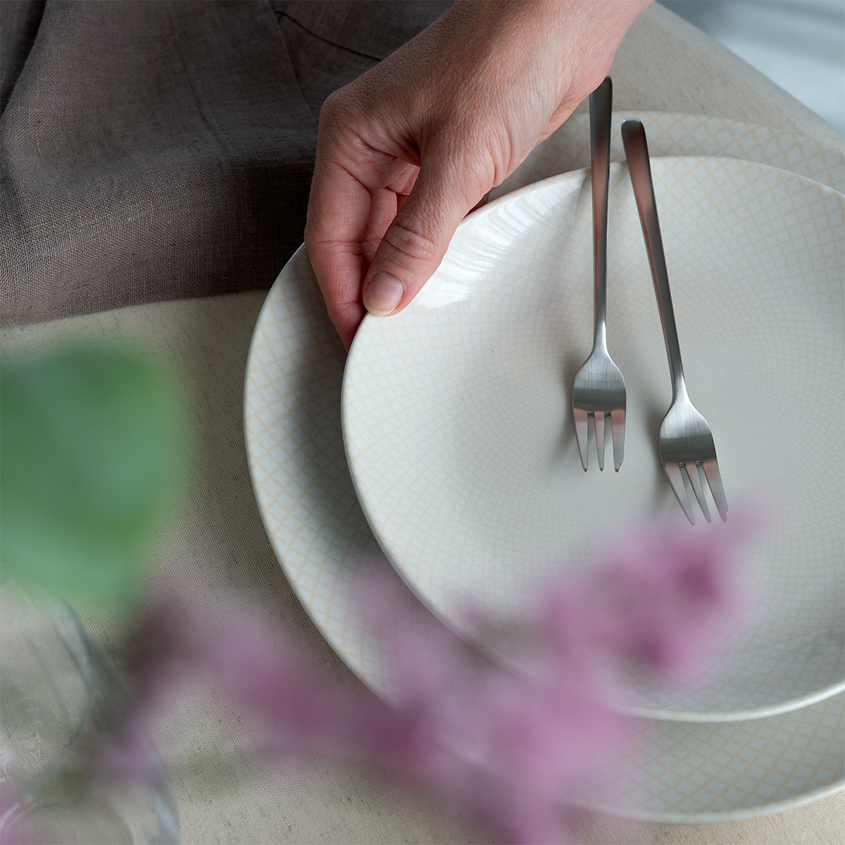 Assiettes plates Coupe 27,5 cm 4 pcs | Elements North