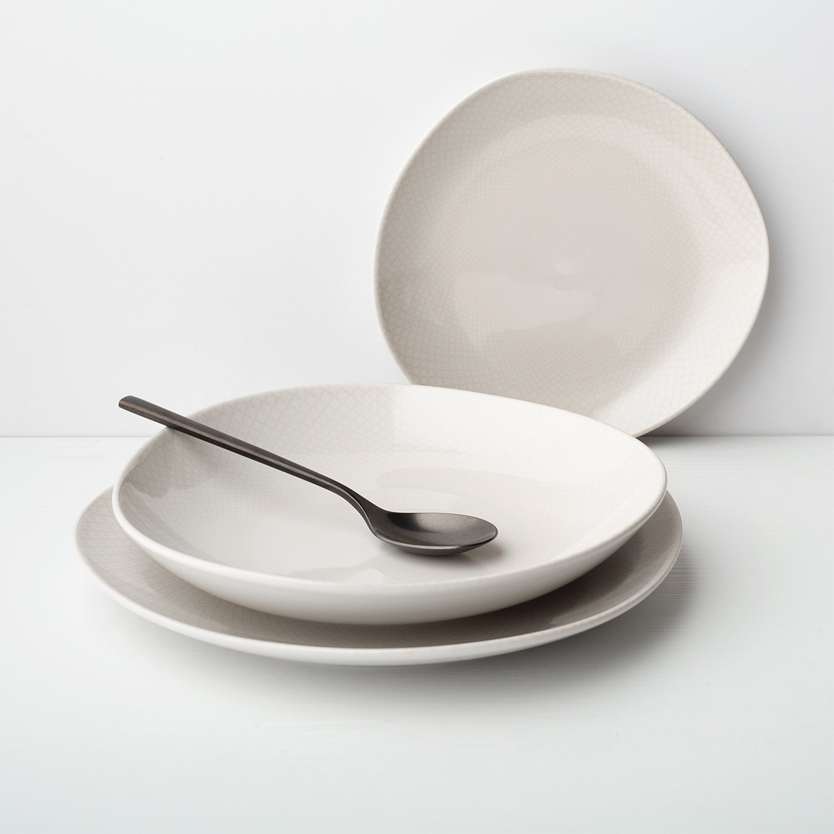 Assiettes creuses Coupe 25 cm 4 pcs | Elements North
