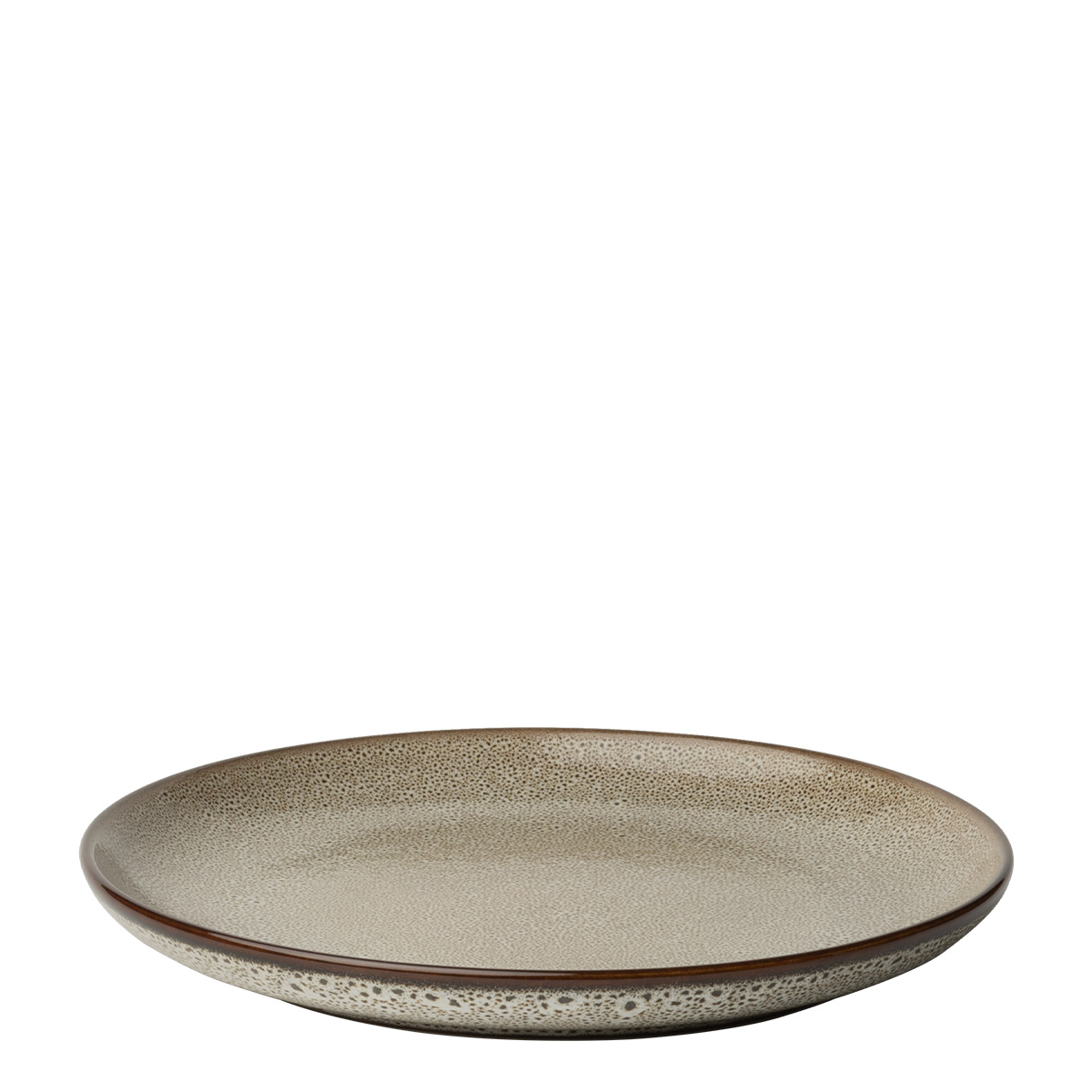 Ensemble de 4 assiettes plates Coupe ø27 cm - Elements Stone