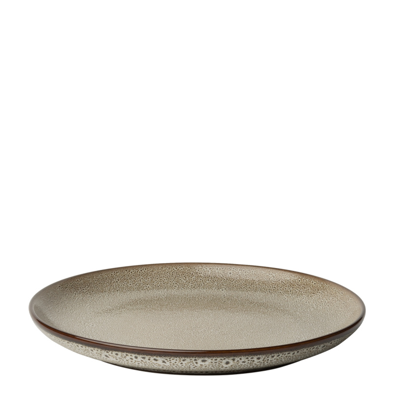 Ensemble de 4 assiettes plates Coupe ø27 cm - Elements Stone