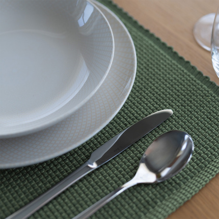 Set de table vert antique 33 x 49 cm – Elements Ambiente