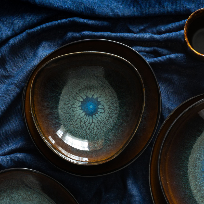 Set de 4 bols | Elements Amber Eye Organic