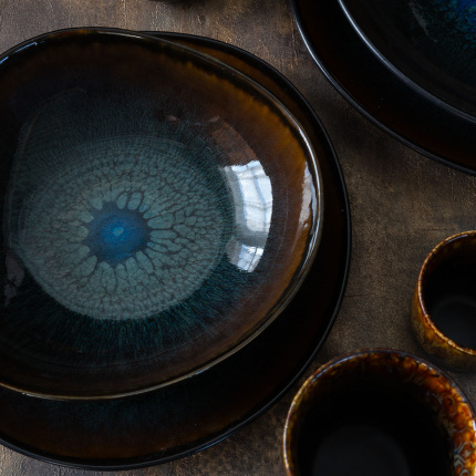 Set de 4 bols | Elements Amber Eye Organic