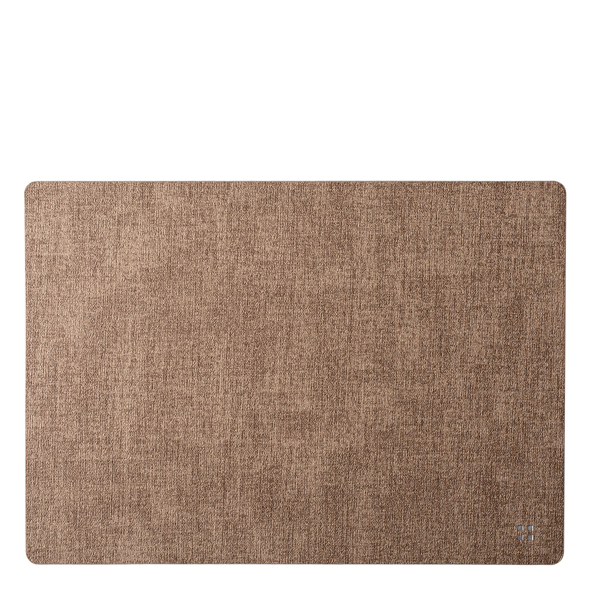 Set de table rectangulaire PVC Taupe 45 x 32 cm – Elements Ambiente