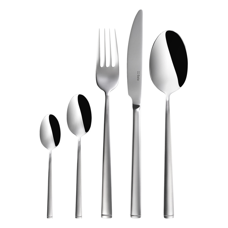 Set de couverts 30 pcs – Paris manche mat